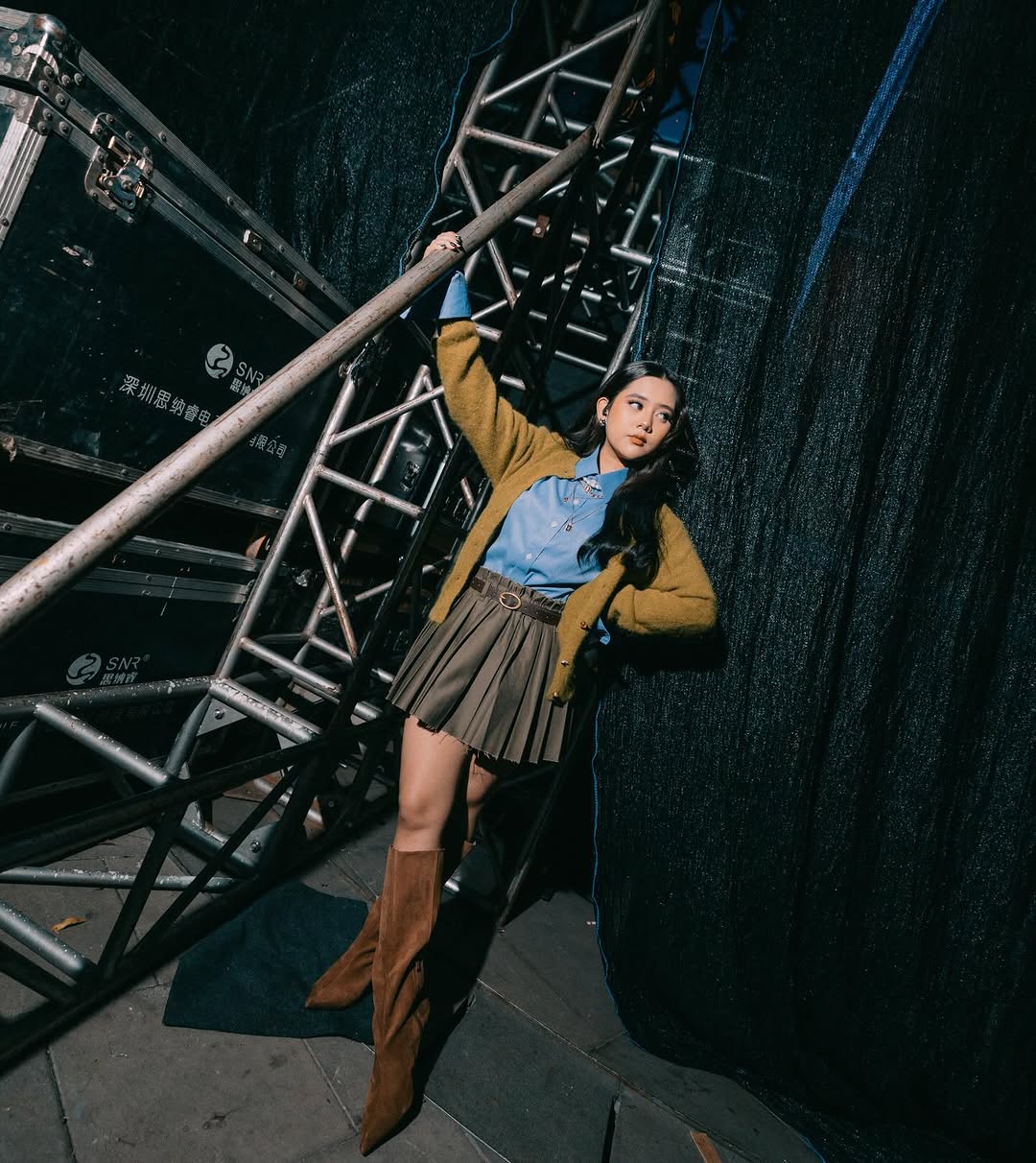 Behind the scenes Ziva Magnolya